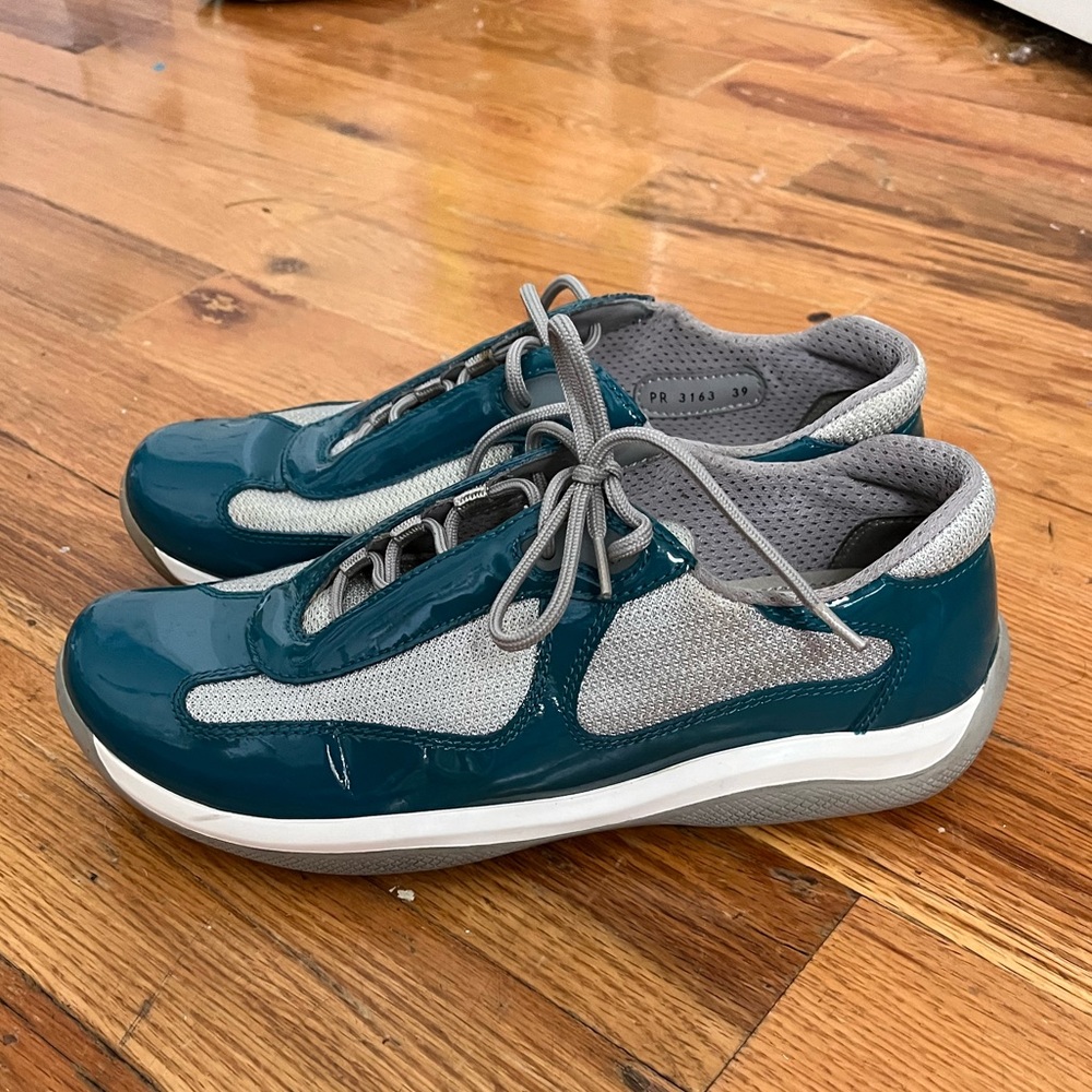 Prada America’s Cup sneakers 7.5w